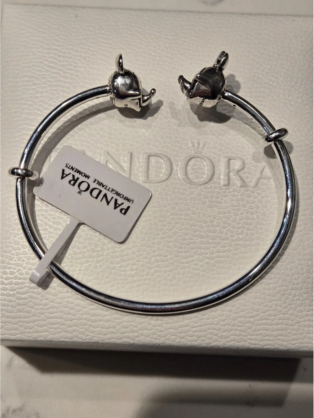 Pandora bracelet s925 ale disney mickey minnie bangle
